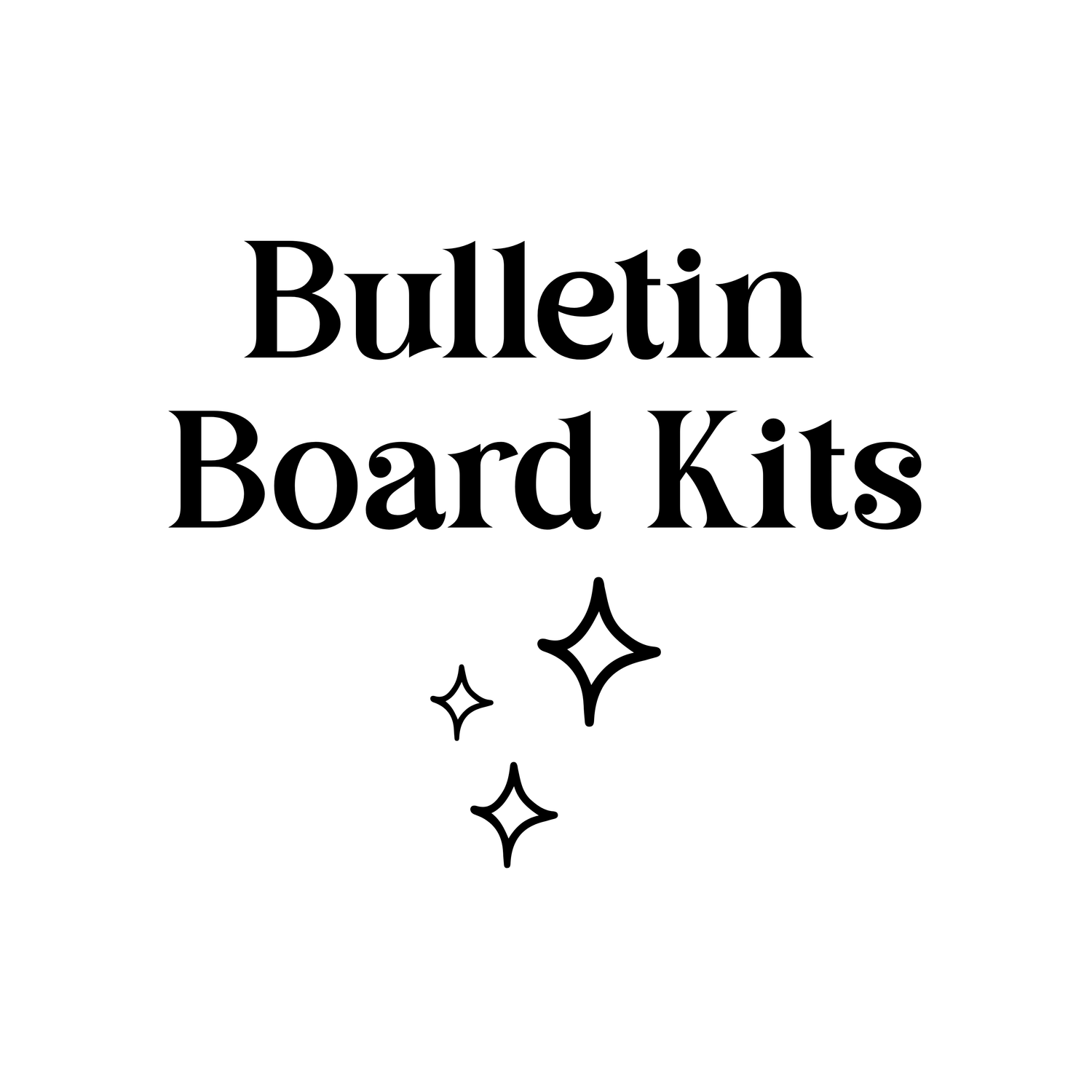 Bulletin Board Kits