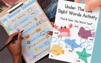 Summer Learning Pack - Under the Sea