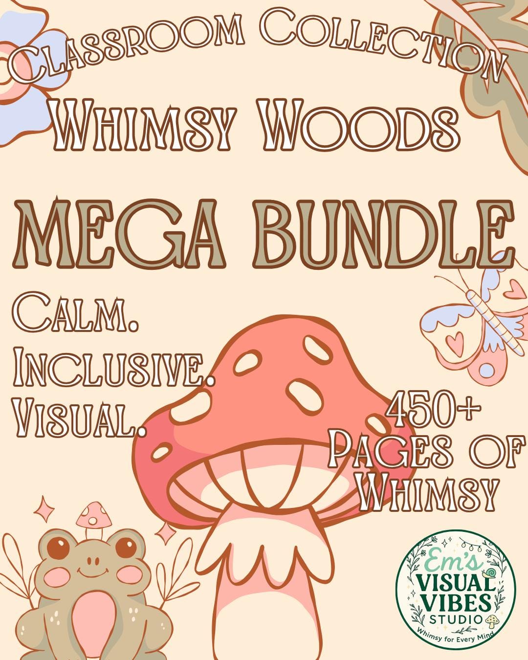 Whimsy Woods MEGA Classroom Decor Bundle