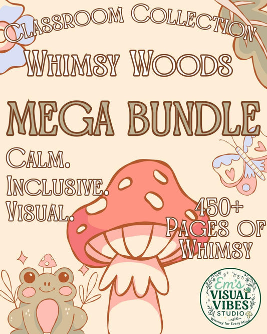 Whimsy Woods MEGA Classroom Decor Bundle
