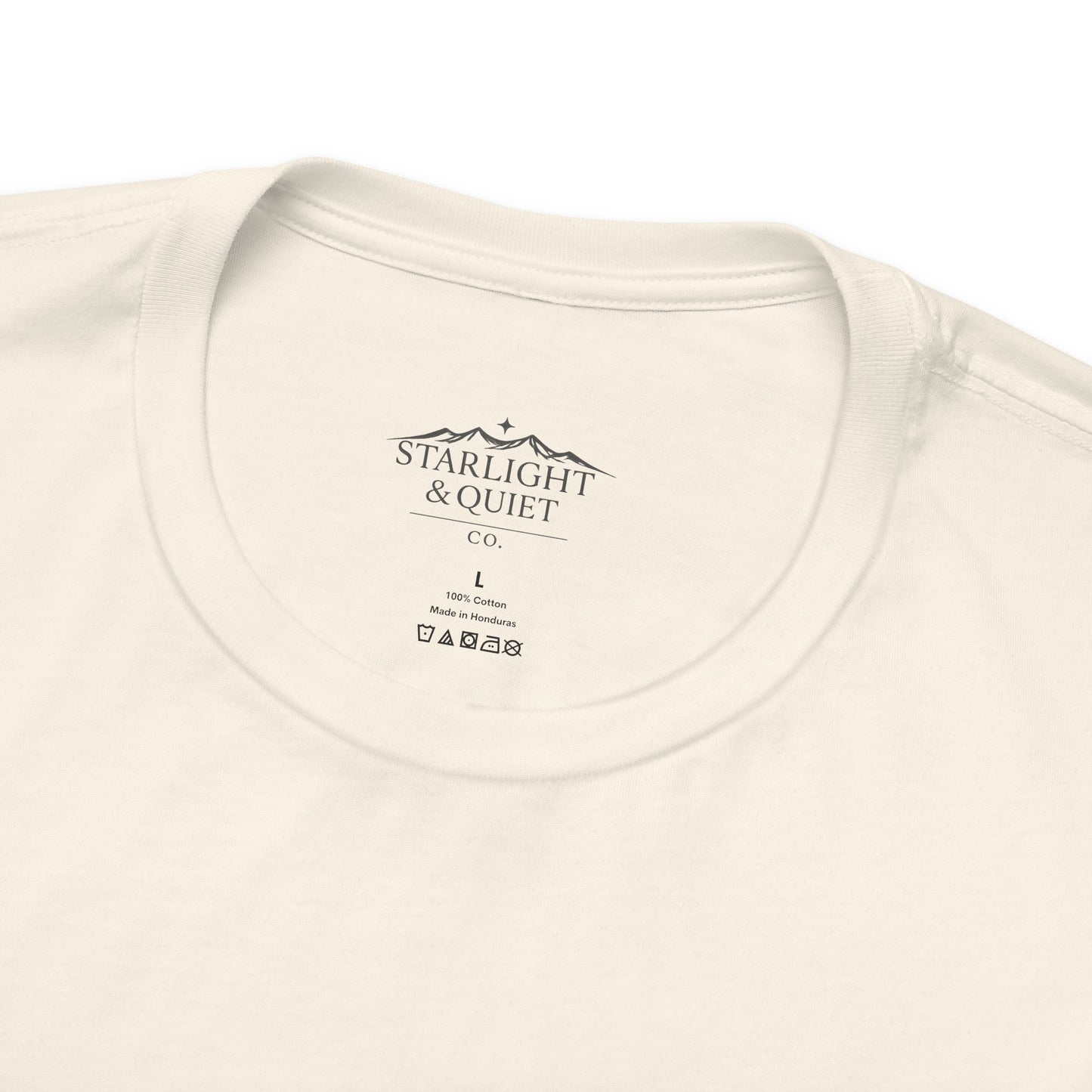 Politely & With Documentation Tee - Cream - The Polite Menace Collection