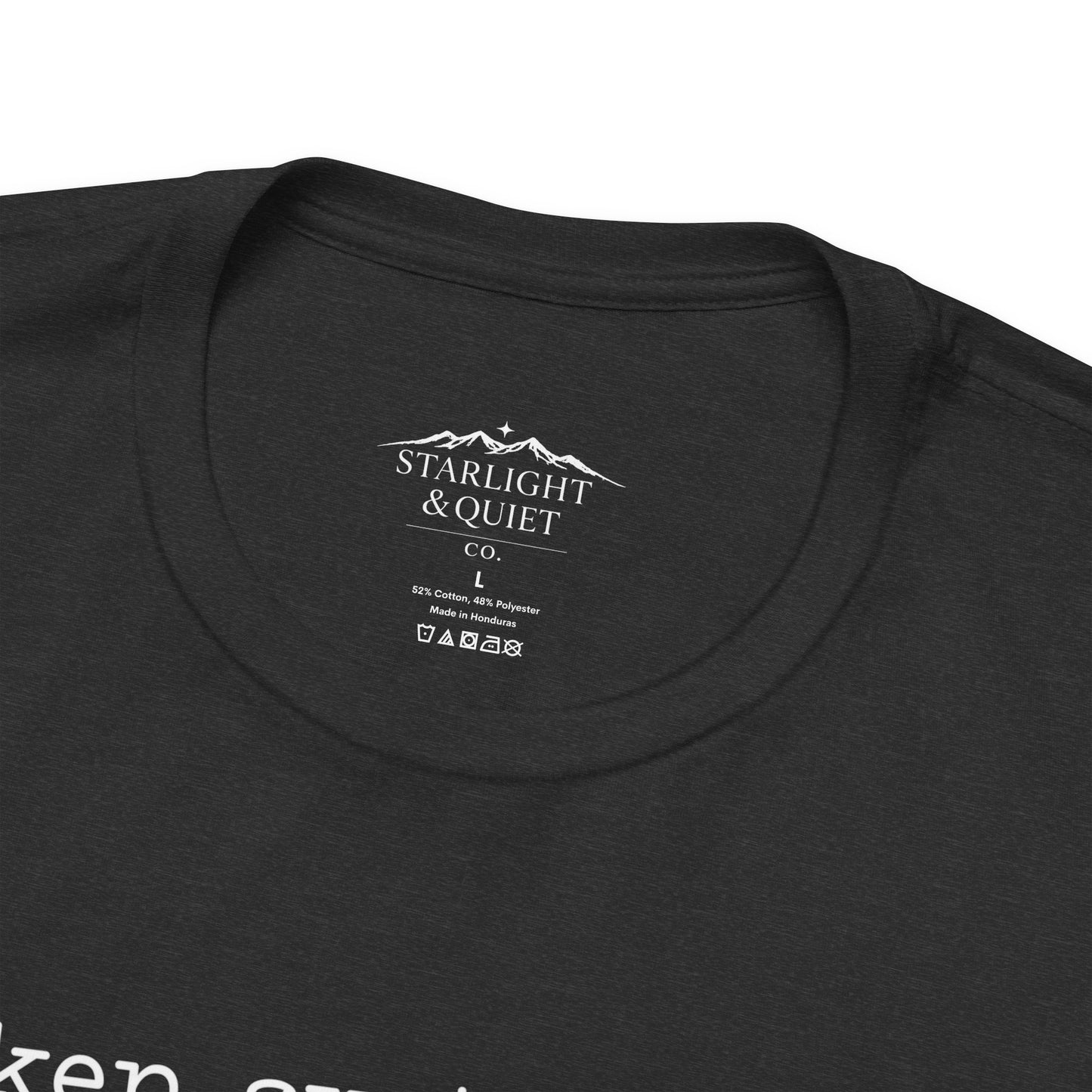 Broken Systems Don't Quit Tee - Dark Heather Gray