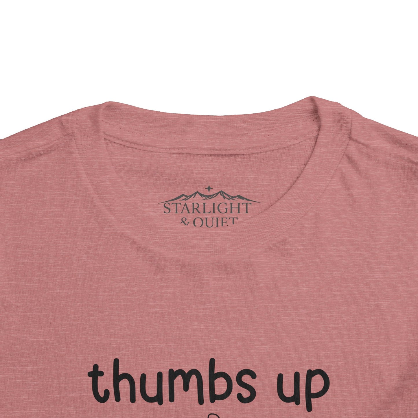 Thumbs Up If You Want to Play Tee | Inclusive Toddler Shirt