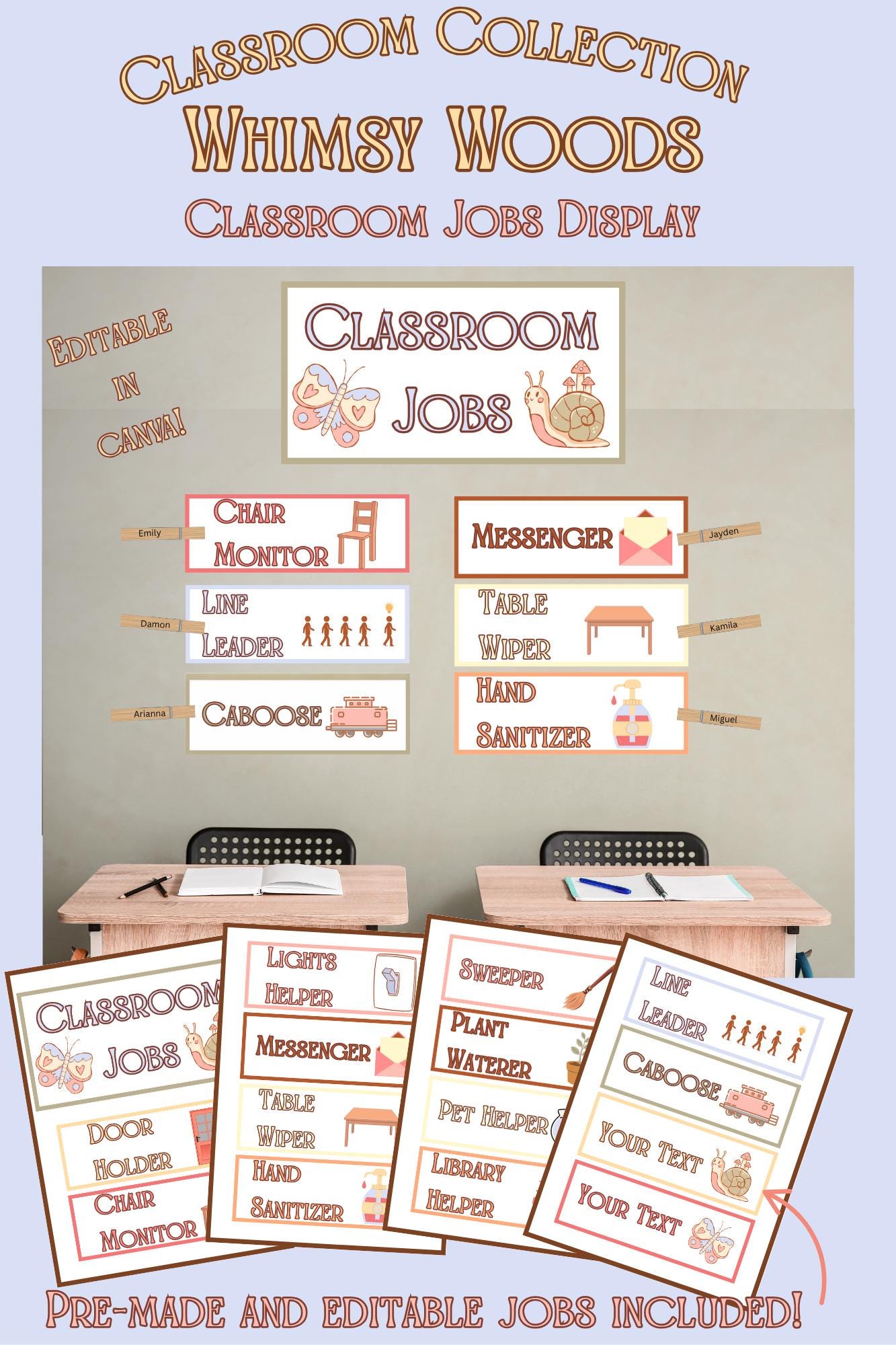 Whimsy Woods MEGA Classroom Decor Bundle