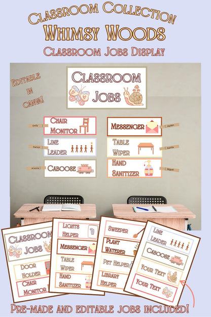 Whimsy Woods MEGA Classroom Decor Bundle