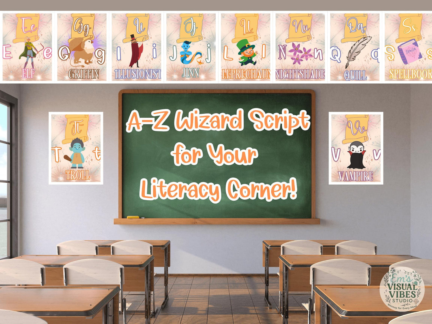 Magic Minds™ Cursive Alphabet