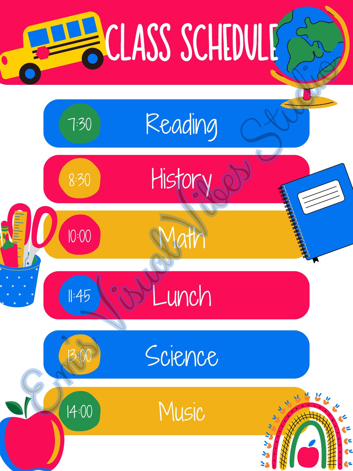 Back-to-School Rainbow Mega Bundle