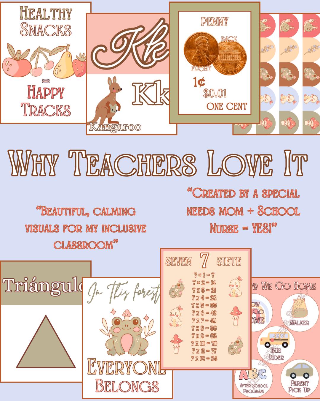 Whimsy Woods MEGA Classroom Decor Bundle