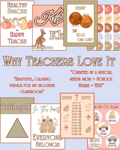 Whimsy Woods MEGA Classroom Decor Bundle