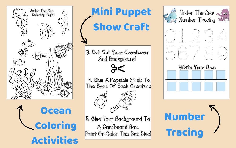 Summer Learning Pack - Under the Sea