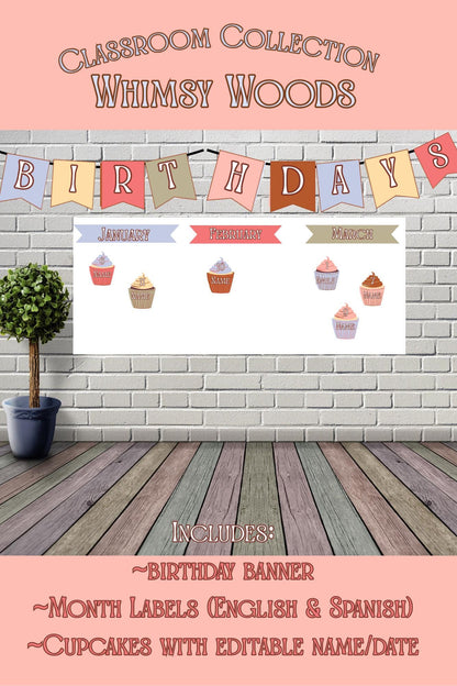 Whimsy Woods MEGA Classroom Decor Bundle