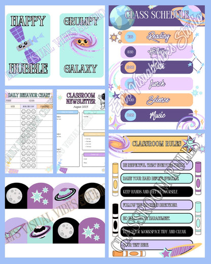 MEGA Space Classroom Decor Bundle