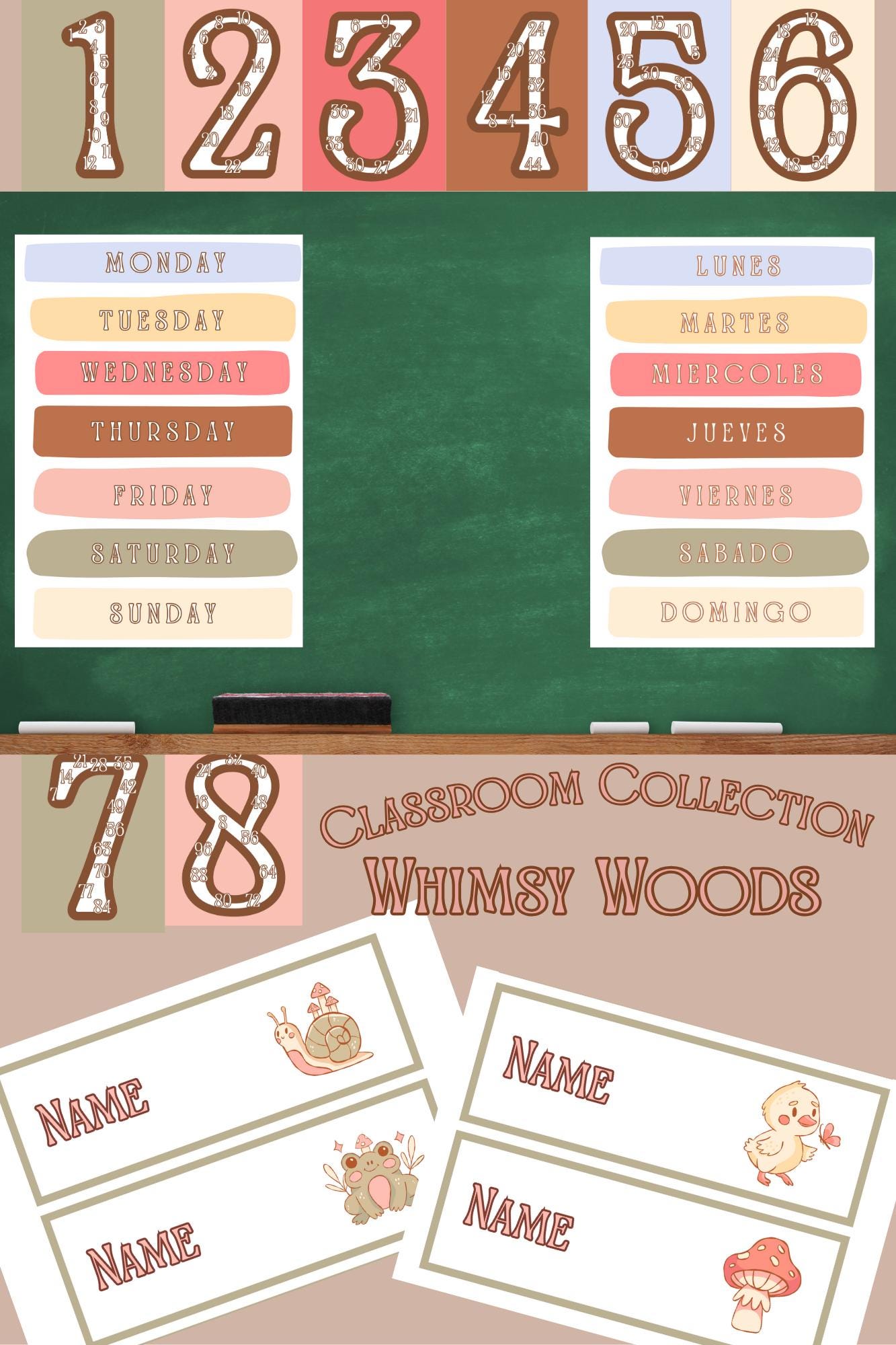 Whimsy Woods MEGA Classroom Decor Bundle
