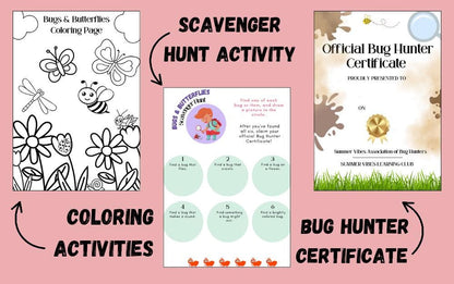 Summer Learning Pack - Bugs & Butterflies