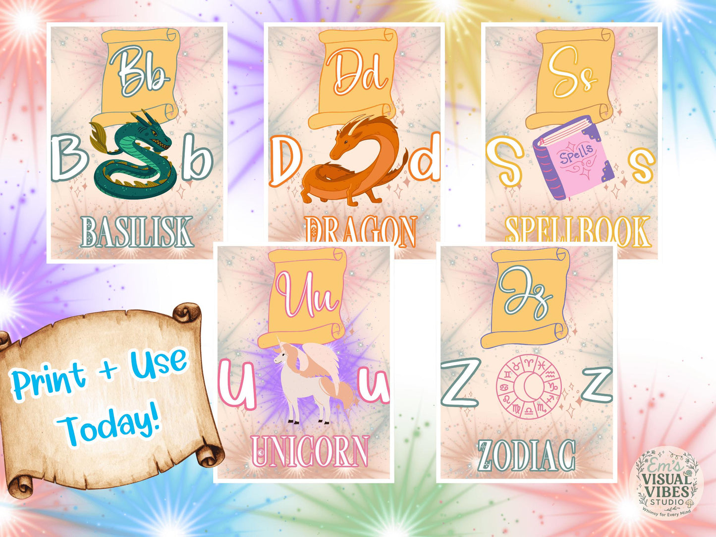 Magic Minds™ Cursive Alphabet