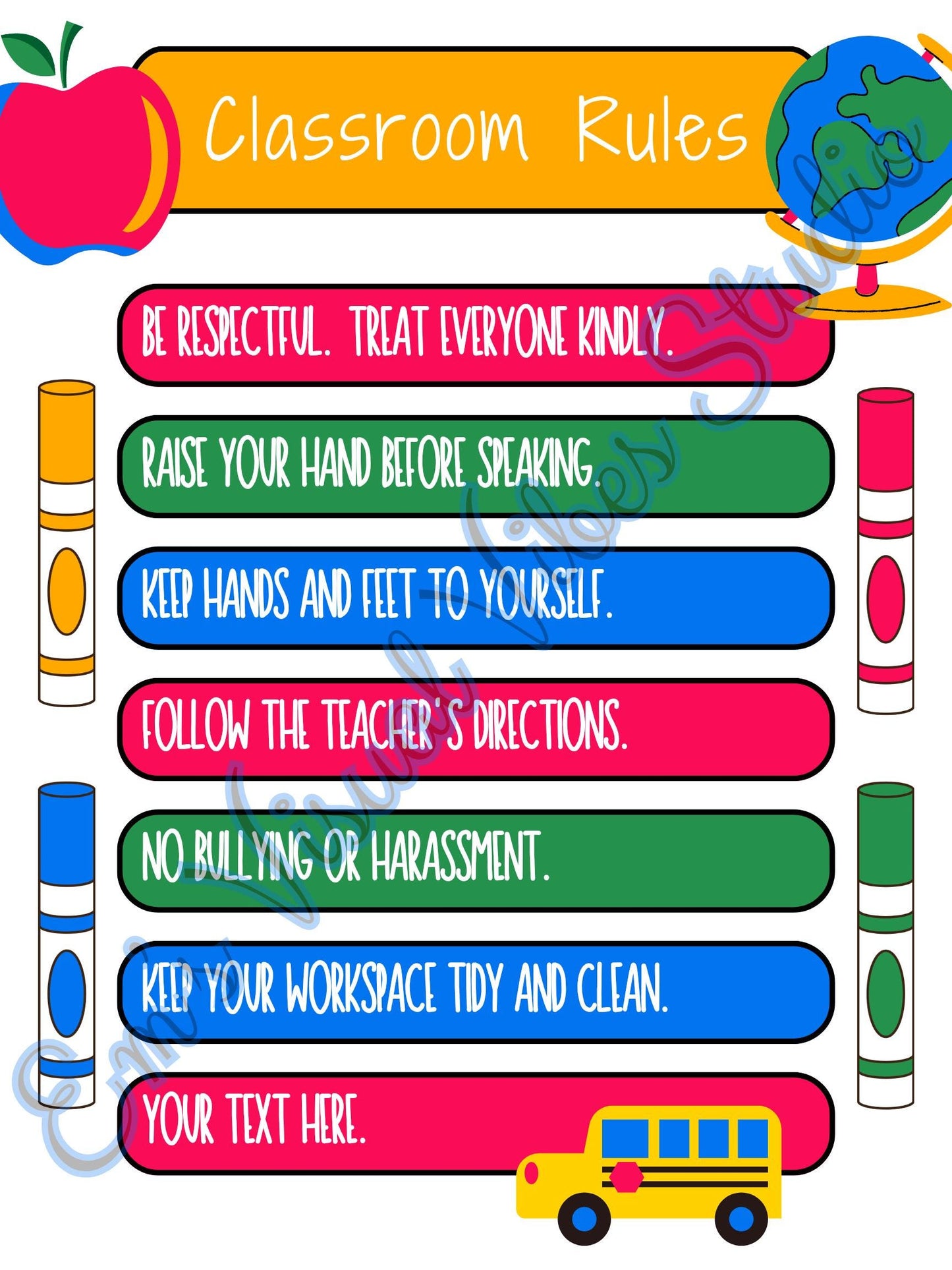 Back-to-School Rainbow Mega Bundle
