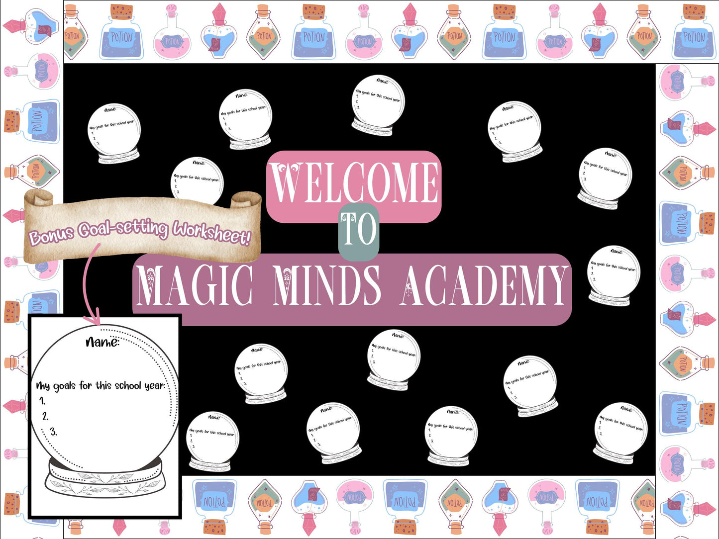 Magic Minds™ Bulletin Board Kit