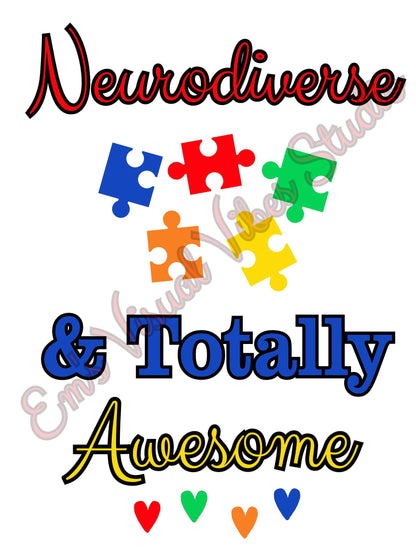 Neurodiversity Affirmation Posters